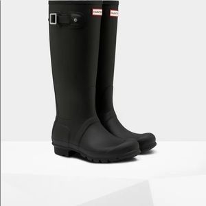 Women's Original Tall Rain Boots: Black